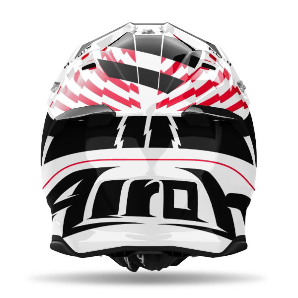 Airoh Twist 3 Thunder MX Helmet Gloss Red FREE 1 YEAR Returns, FREE UK Delivery | ThrottleChimp