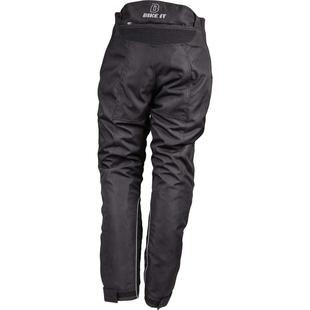 Bike It Triple Black Ultimate Adventure Waterproof Trouser Black (Image 3) - ThrottleChimp