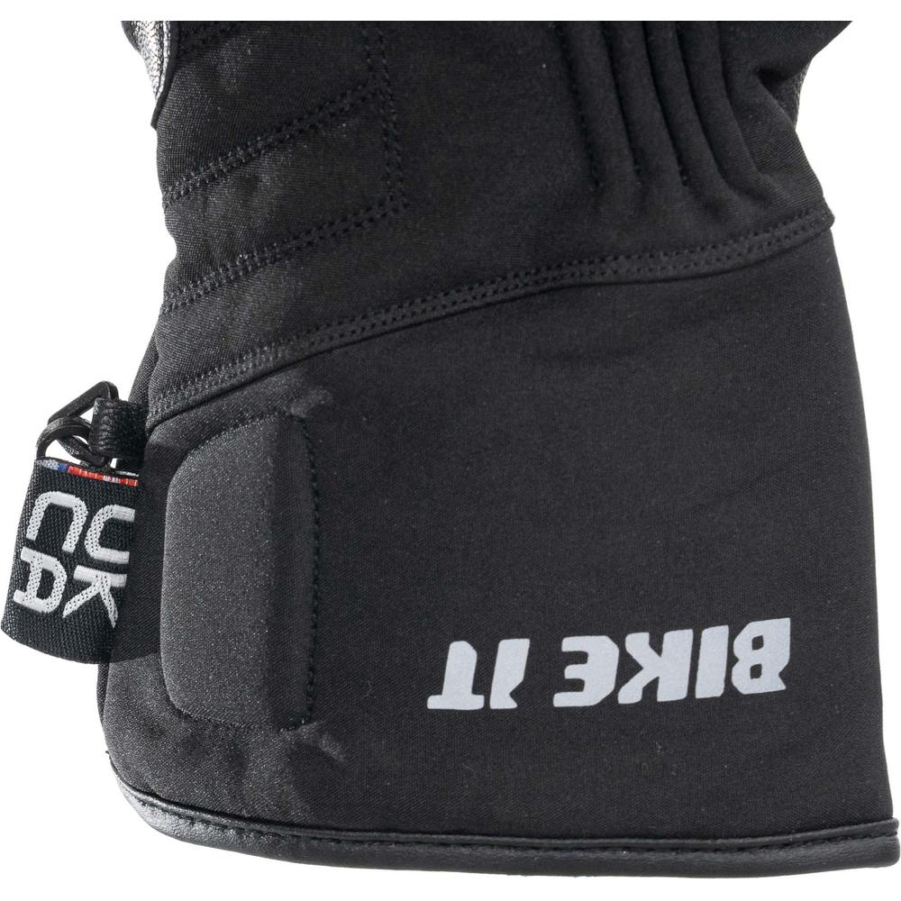 Bike It Triple Black All-Seasons Gloves Black (Image 6) - ThrottleChimp