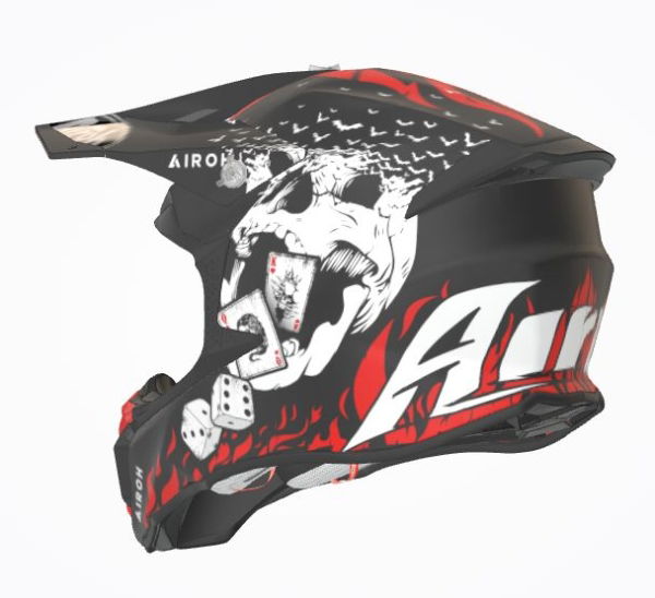 Airoh Twist 2.0 MX Helmet Matt Hell FREE 1 YEAR Returns, FREE UK Delivery | ThrottleChimp