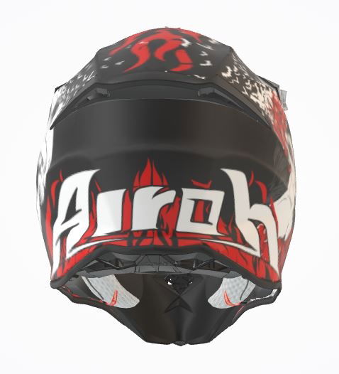 Airoh Twist 2.0 MX Helmet Matt Hell FREE 1 YEAR Returns, FREE UK Delivery | ThrottleChimp