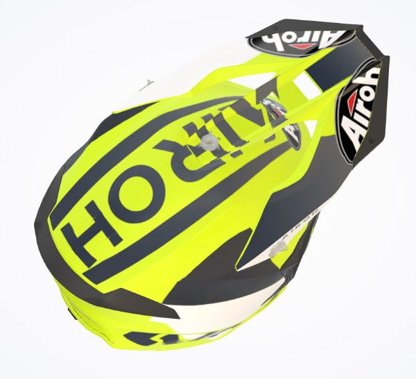 Airoh Twist 2.0 Lift MX Helmet Matt Yellow FREE 1 YEAR Returns, FREE UK Delivery | ThrottleChimp