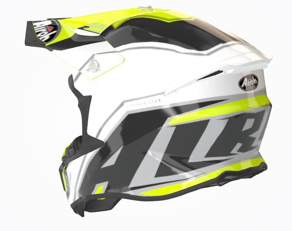 Airoh Twist 2.0 Shaken MX Helmet Gloss Yellow FREE 1 YEAR Returns, FREE UK Delivery | ThrottleChimp