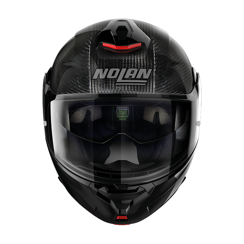 Nolan X-1005 Ultra Carbon Dyad N-Com Modular Flip-Up Helmet Gloss Carbon (Image 3) - ThrottleChimp