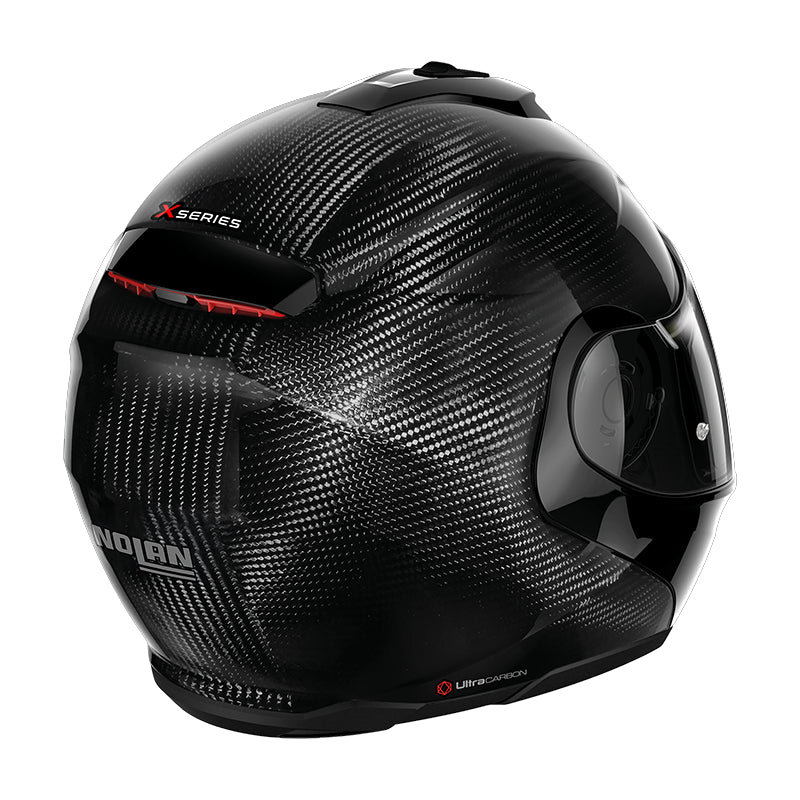 Nolan X-1005 Ultra Carbon Dyad N-Com Modular Flip-Up Helmet Gloss Carbon (Image 5) - ThrottleChimp