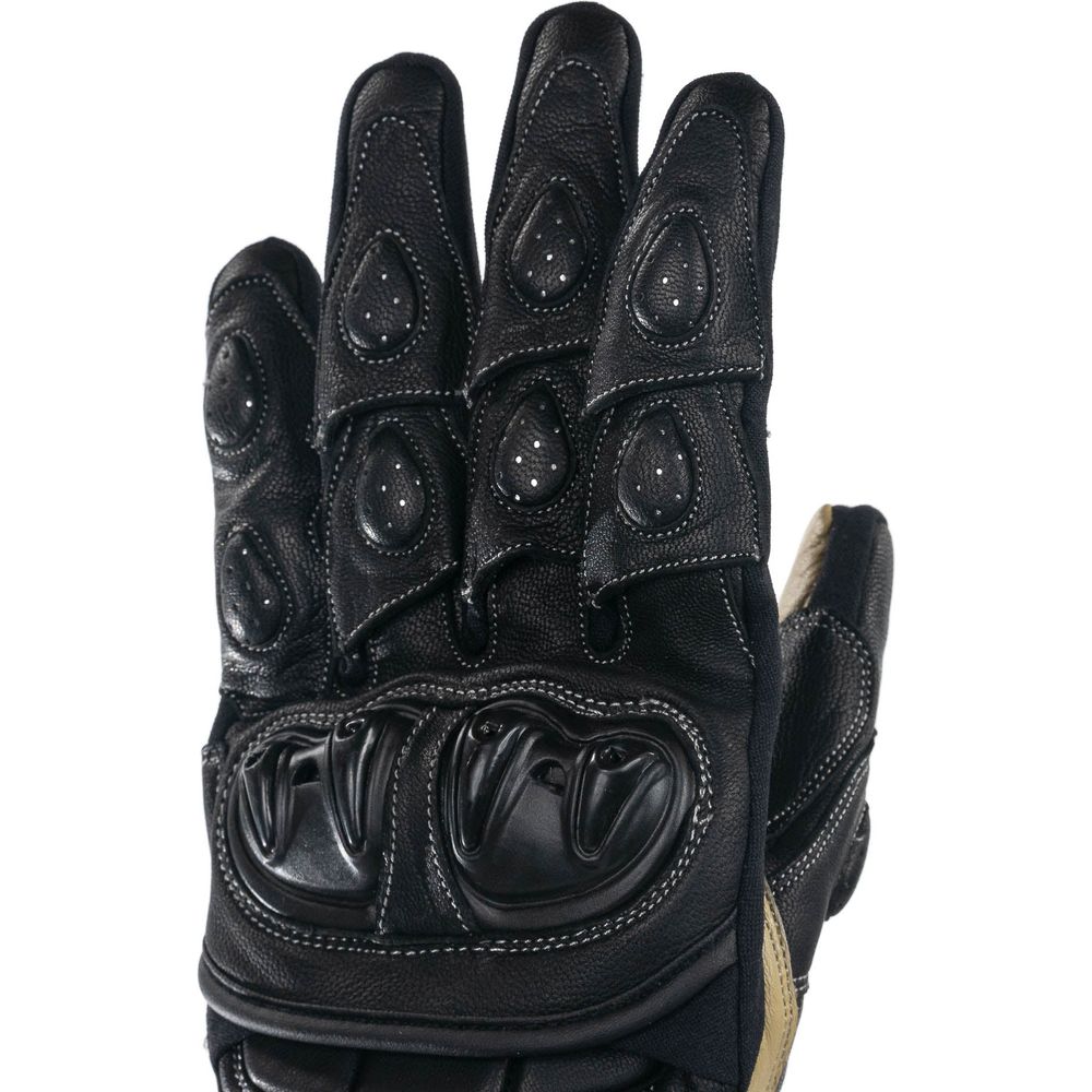 Bike It Ultimate Track UTG Leather Gloves Black (Image 8) - ThrottleChimp