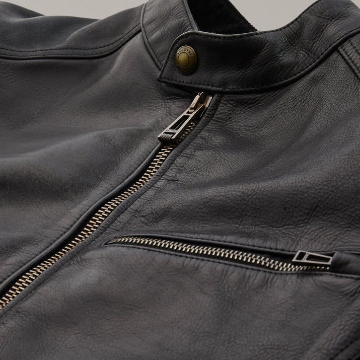 Belstaff Vanguard Leather Jacket Black (Image 7) - ThrottleChimp