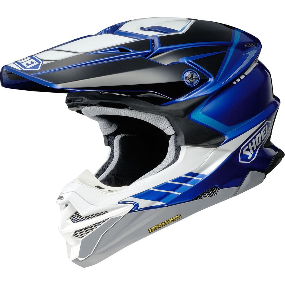 Shoei VFX-WR 06 Jammer TC2 Off-Road Helmet Blue - ThrottleChimp