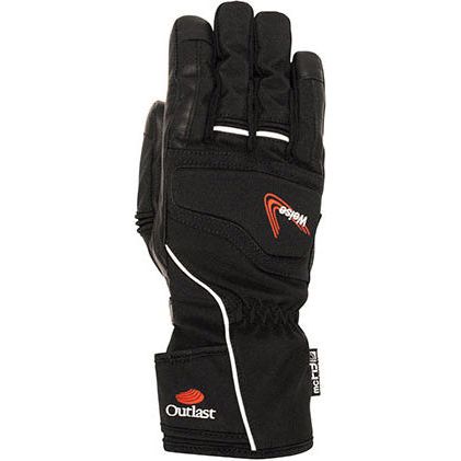 Weise Outlast Sirius 2.0 Ladies Leather / Textile Gloves Black - ThrottleChimp