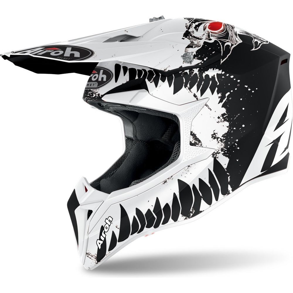 Airoh Wraap Beast Motocross Helmet Matt Black - ThrottleChimp