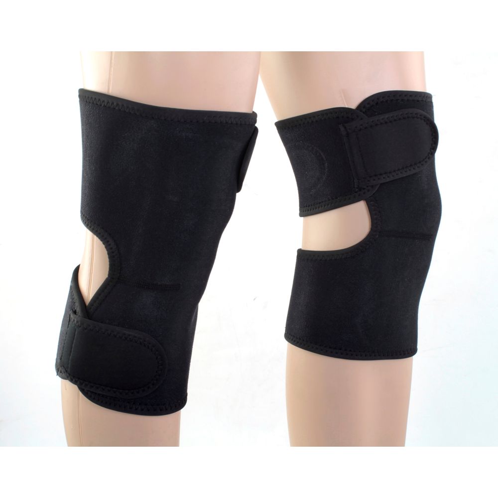 Bike It Neoprene Knee Warmers Velcro Fitting - ThrottleChimp