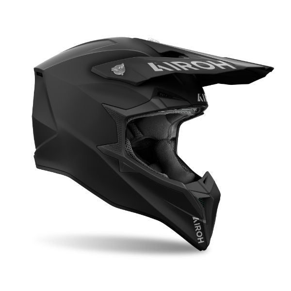 Airoh Wraaap Color MX Helmet Matt Black FREE 1 YEAR Returns, FREE UK Delivery | ThrottleChimp