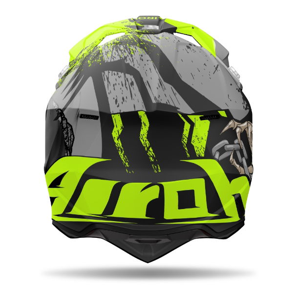 Airoh Wraaap MX Helmet Matt Darkness FREE 1 YEAR Returns, FREE UK Delivery | ThrottleChimp