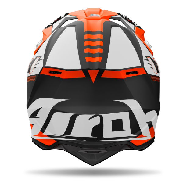 Airoh Wraaap Feel MX Helmet Matt Orange FREE 1 YEAR Returns, FREE UK Delivery | ThrottleChimp