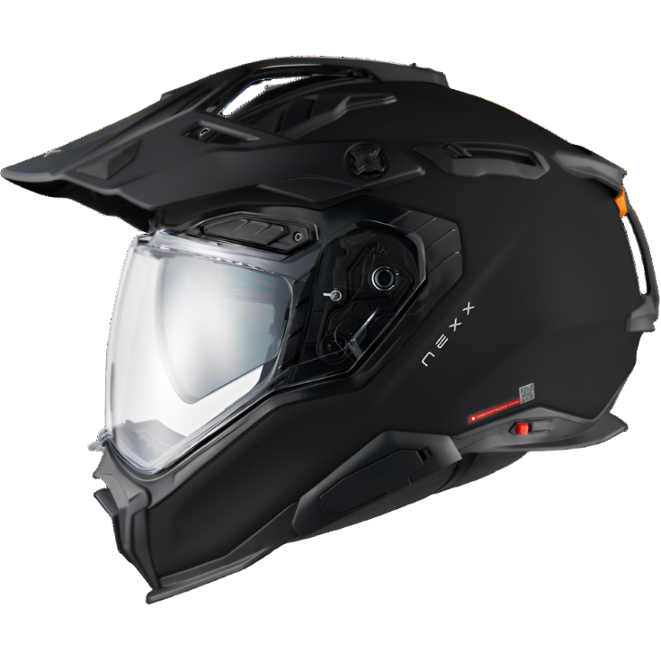 Nexx X.WED3 Plain Adventure Helmet Matt Black FREE 1 YEAR Returns, FREE UK Delivery | ThrottleChimp