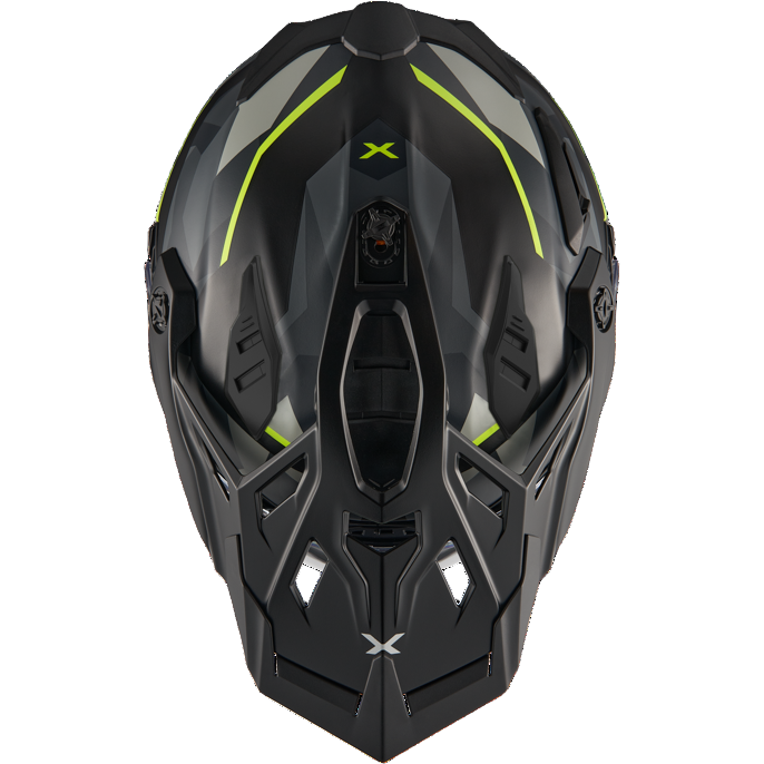 Nexx X.WED3 Trailmania Adventure Helmet Matt Grey / Neon FREE 1 YEAR Returns, FREE UK Delivery | ThrottleChimp