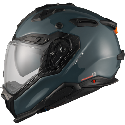 Nexx X.WED3 Wild Pro Adventure Helmet Wild Blue (Image 3) - ThrottleChimp