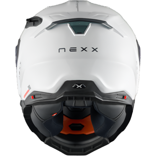 Nexx X.WST3 Plain Full Face Helmet Pearl White FREE 1 YEAR Returns, FREE UK Delivery | ThrottleChimp