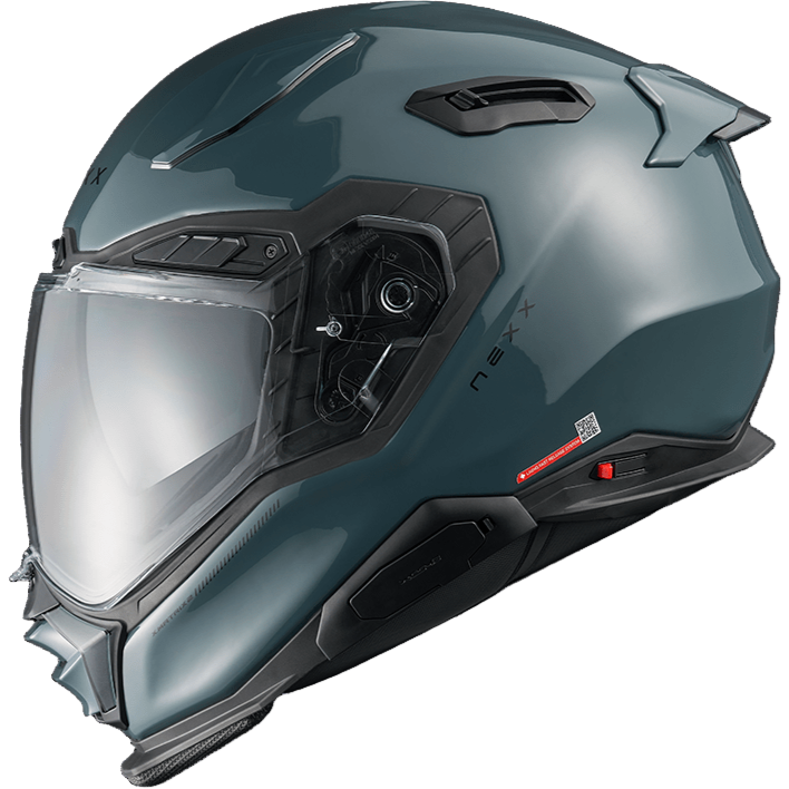 Nexx X.WST3 Plain Full Face Helmet Wild Blue - ThrottleChimp