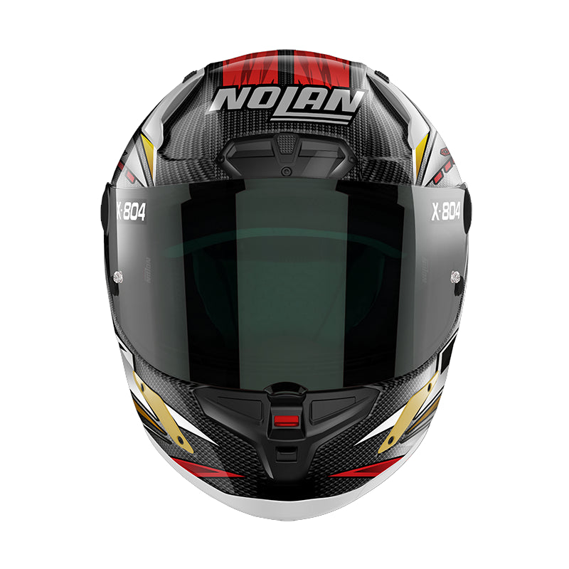 Nolan X-804 RS Ultra Carbon SBK Full Face Helmet Carbon / SBK (Image 2) - ThrottleChimp