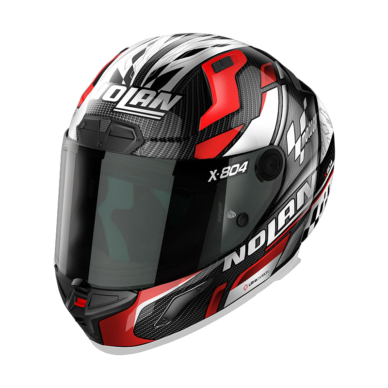 Nolan X-804 RS Ultra Carbon Moto GP Full Face Helmet Carbon / Moto GP - ThrottleChimp