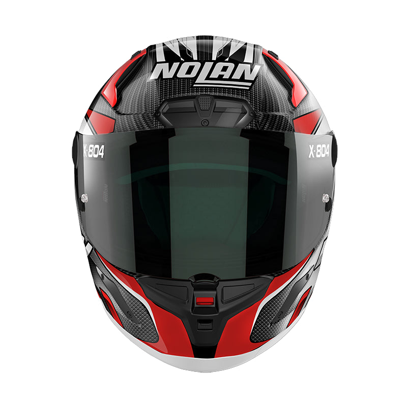 Nolan X-804 RS Ultra Carbon Moto GP Full Face Helmet Carbon / Moto GP (Image 2) - ThrottleChimp