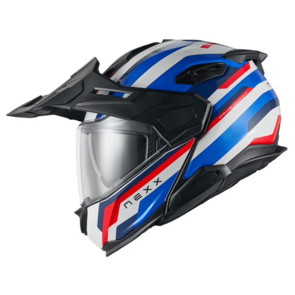 Nexx X.Lifecountry Westbound Adventure Helmet Matt Blue / Red