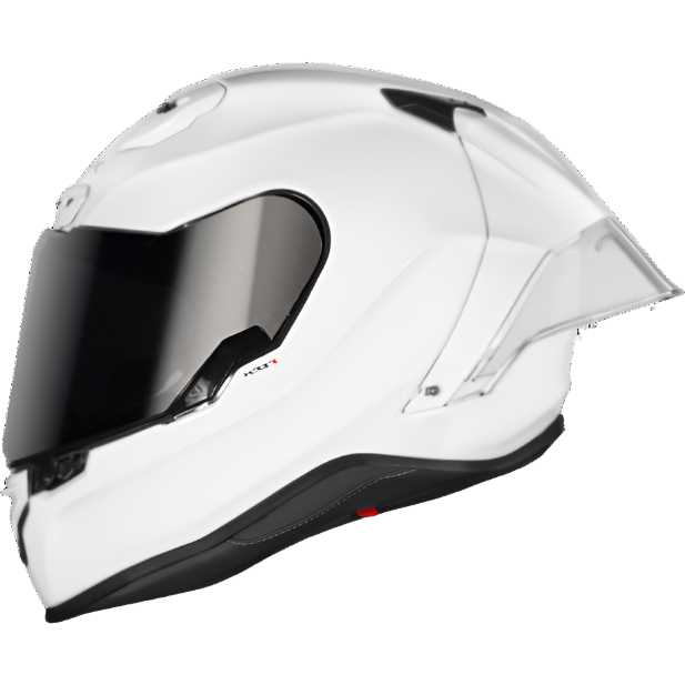 Nexx X.R3R Plain Full Face Helmet White - ThrottleChimp