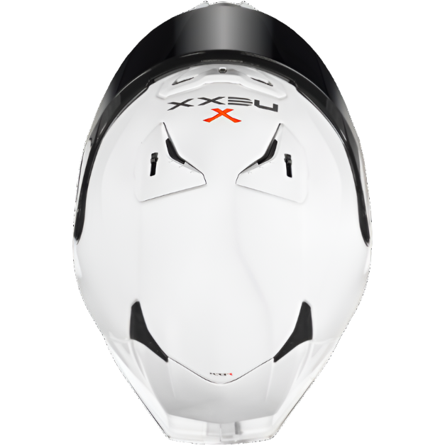 Nexx X.R3R Plain Full Face Helmet White (Image 4) - ThrottleChimp