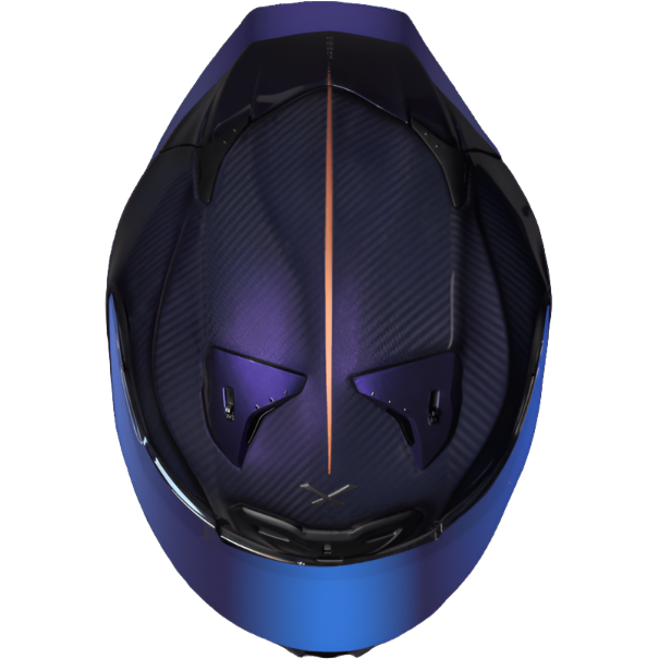 Nexx X.R3R Hagibis Full Face Helmet Purple (Image 3) - ThrottleChimp