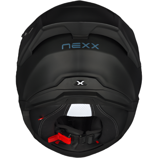 Nexx Y.100R Full Black Full Face Helmet Matt Black (Image 4) - ThrottleChimp