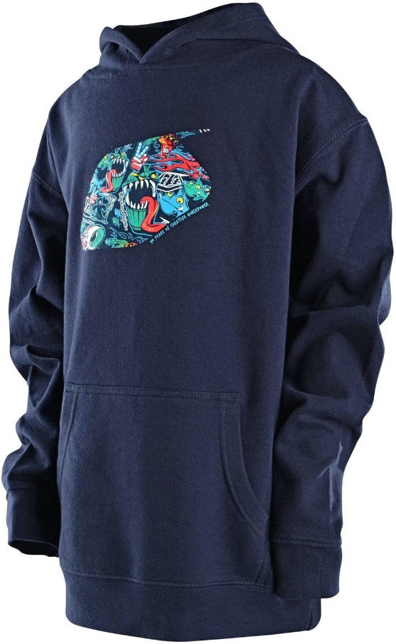 Troy Lee Designs History Youth Pullover Classic Navy FREE 1 YEAR Returns, FREE UK Delivery | ThrottleChimp