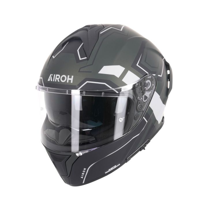 Airoh Spark 2 Full Face Helmet Dart Matt Military Green FREE 1 YEAR Returns, FREE UK Delivery | ThrottleChimp