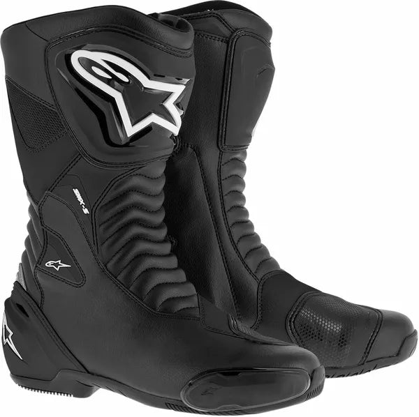 Alpinestars SMX-S Boots Black FREE 1 Year Return, FREE UK Shipping | ThrottleChimp