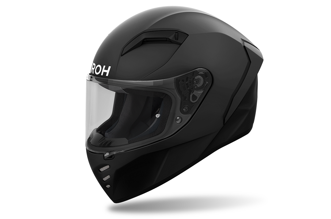 Airoh Connor Full Face Helmet Matt Black FREE 1 YEAR Returns, FREE UK Delivery | ThrottleChimp