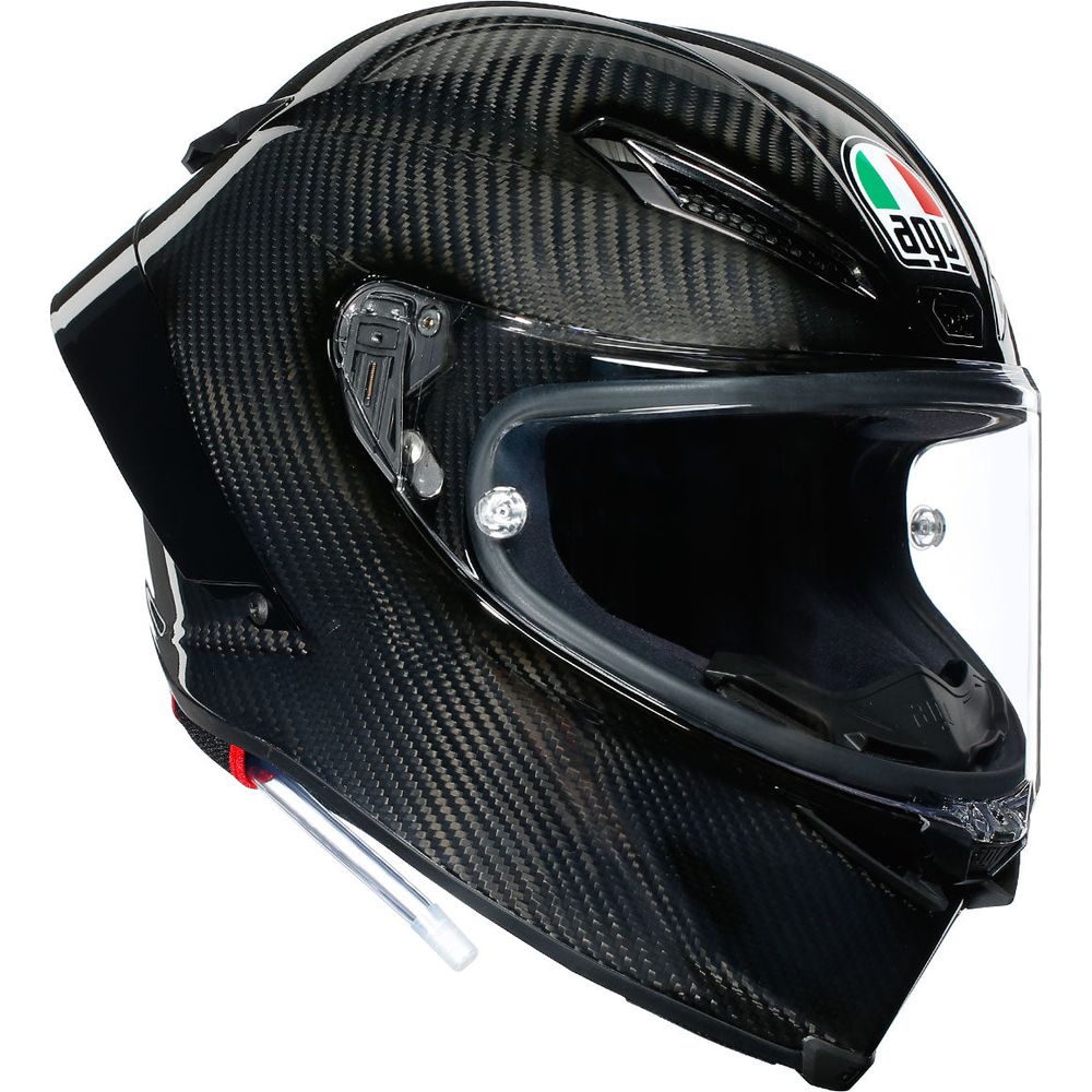 AGV Pista GP-RR Solid ECE 22.06 Full Face Helmet Black - ThrottleChimp