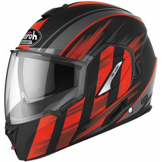 Airoh REV19 Flip-Up Helmet Ikon Matt Orange (Image 2) - ThrottleChimp