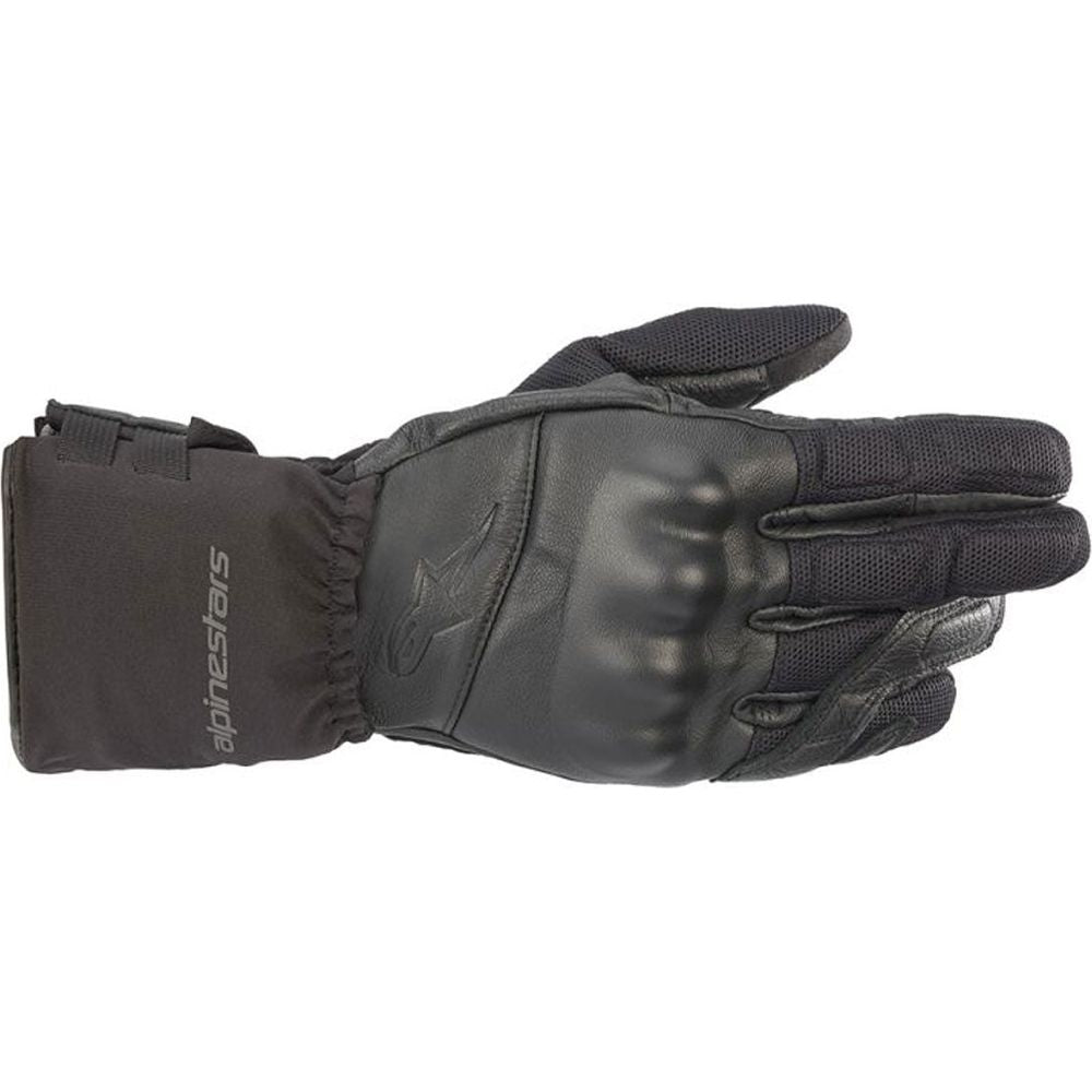 Alpinestars 365 Water Resistant Leather Gloves Black - ThrottleChimp