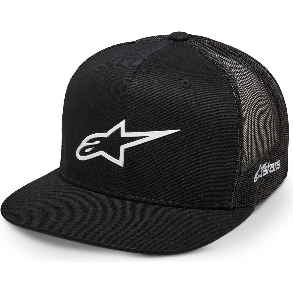 Alpinestars 3D Ageless Trucker Cap Black / White - ThrottleChimp