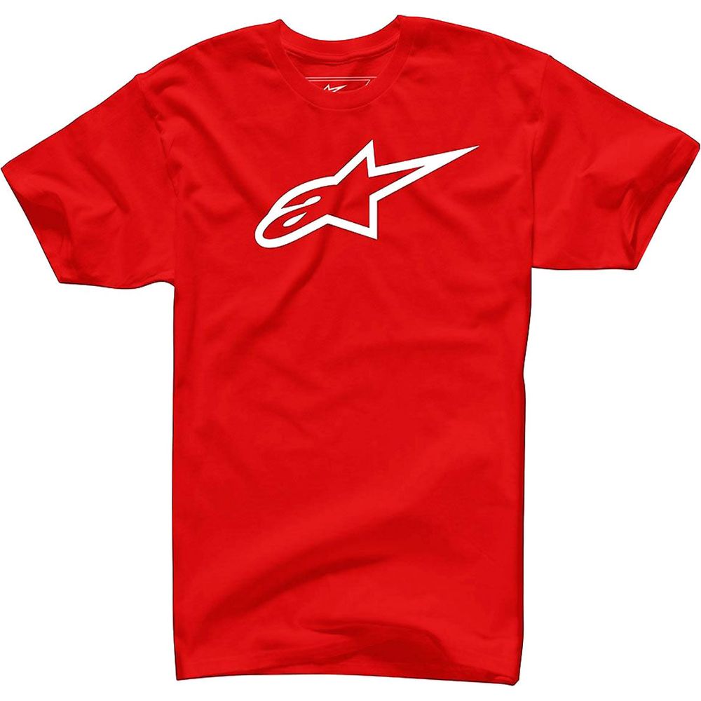 Alpinestars Ageless Classic T-Shirt Heather Red / White - ThrottleChimp