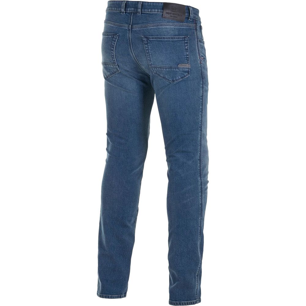 Alpinestars Copper V2 Denim Jeans Dark Blue (Image 2) - ThrottleChimp