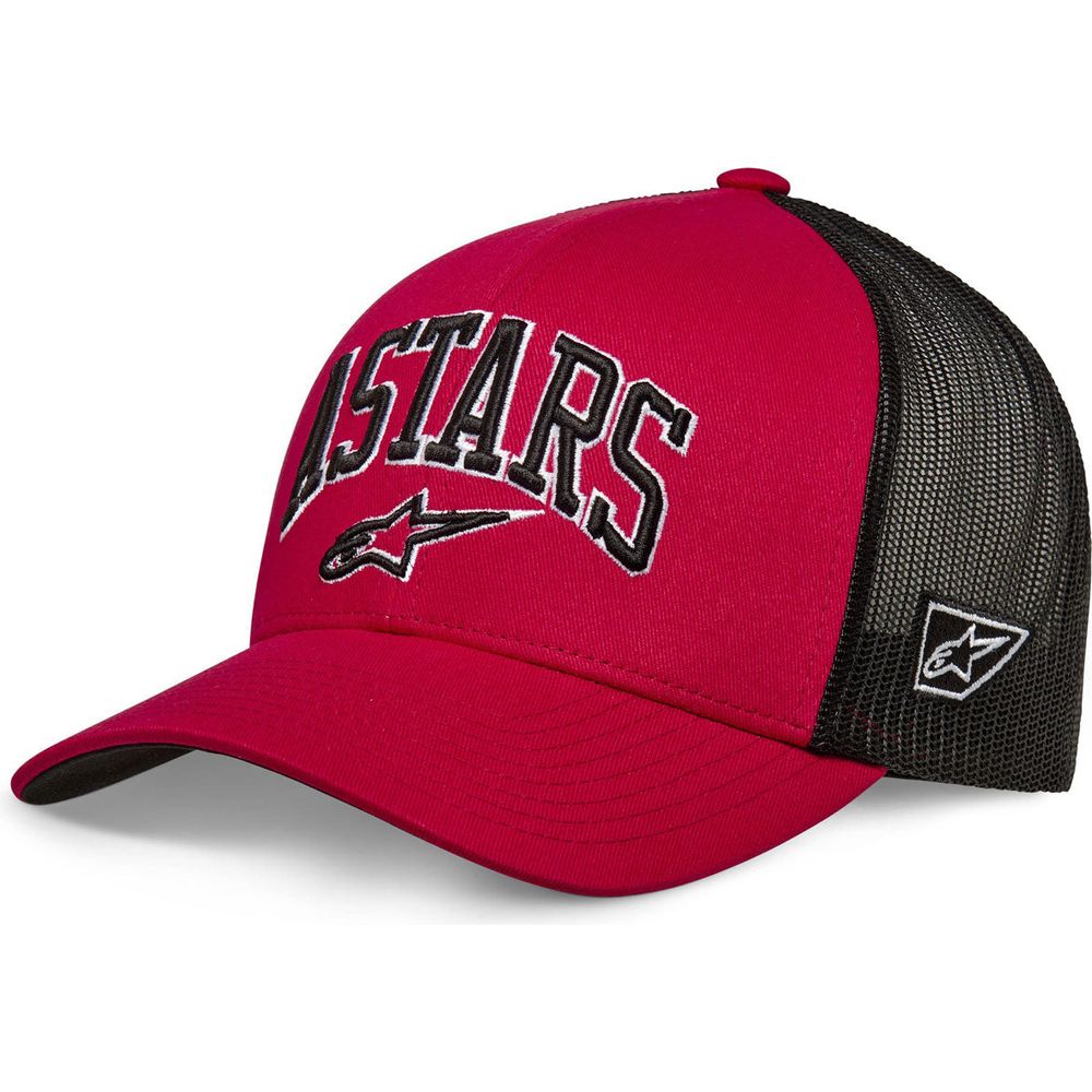 Alpinestars Dunker Trucker Cap Red / Black - ThrottleChimp