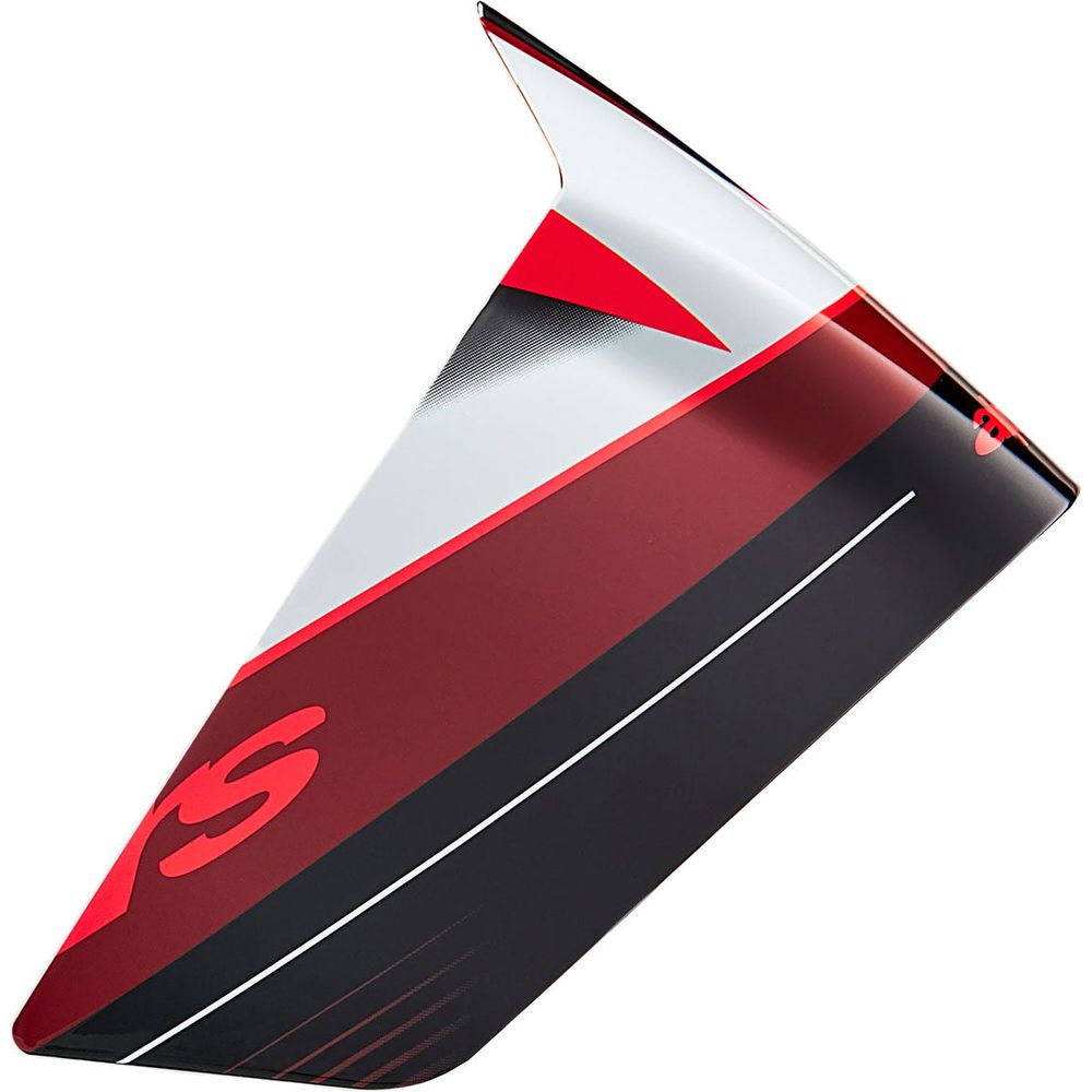 Alpinestars S-R10 Team Race Spoiler Black / Carbon / Red / Gloss White - ThrottleChimp