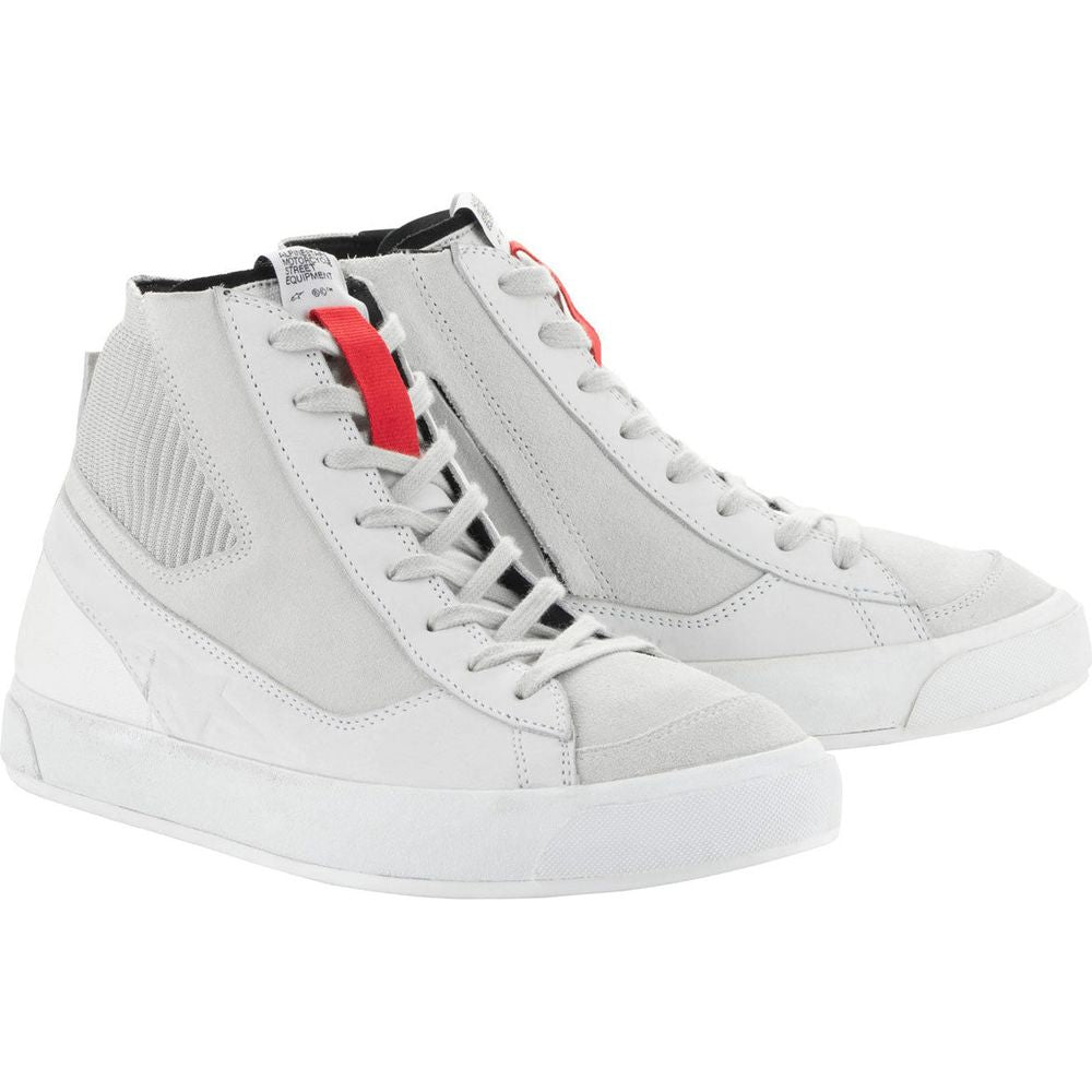 Alpinestars Stated Shoes White / Cool Grey - ThrottleChimp