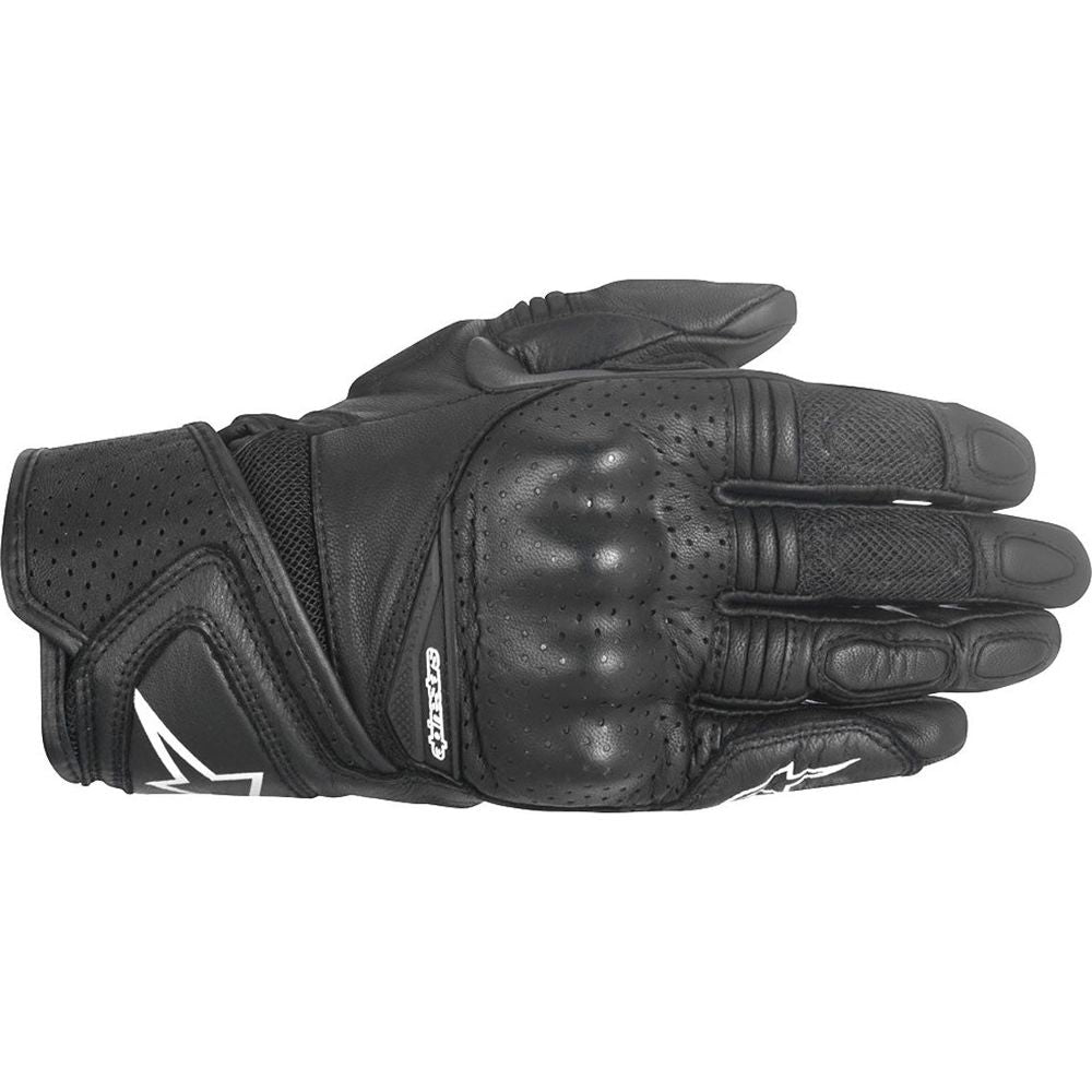 Alpinestars Stella Baika Ladies Summer Mesh Leather Gloves Black - ThrottleChimp