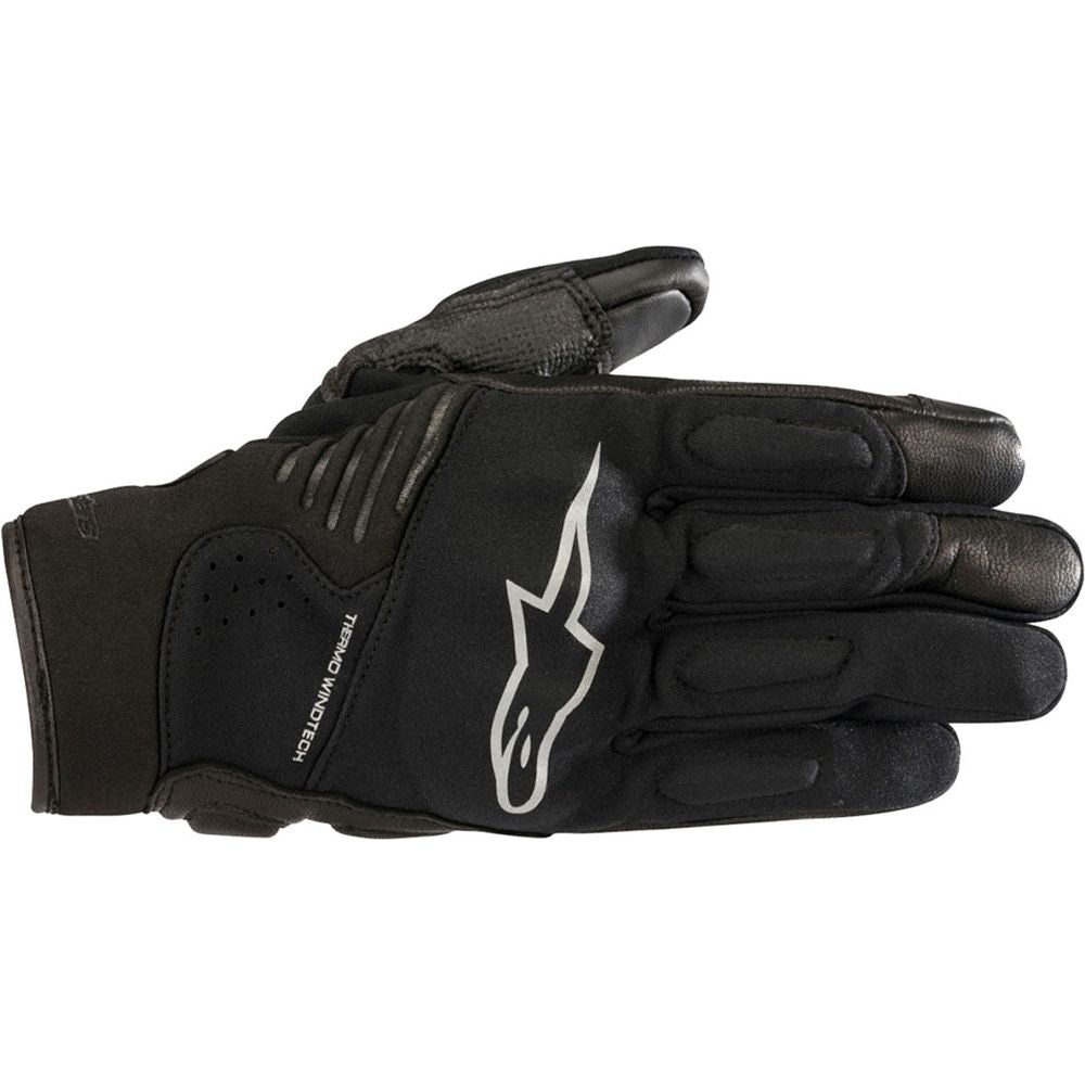 Alpinestars Stella Faster Ladies Leather Gloves Black / Black - ThrottleChimp