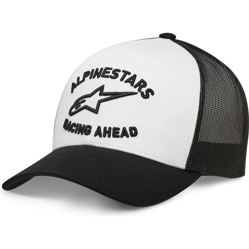 Alpinestars Triple Trucker Cap White / Black / White - ThrottleChimp