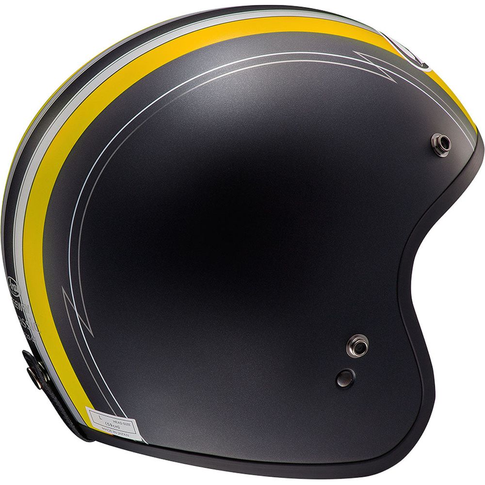 Arai Freeway Classic Open Face Helmet Ride Yellow / Black (Image 2) - ThrottleChimp