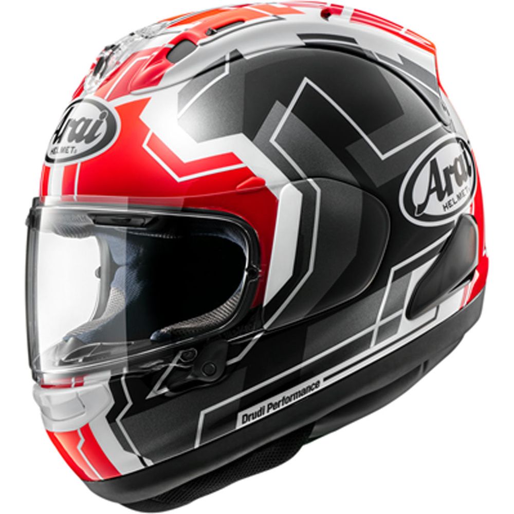Arai RX-7V Evo JR 65 Full Face Helmet Red - ThrottleChimp