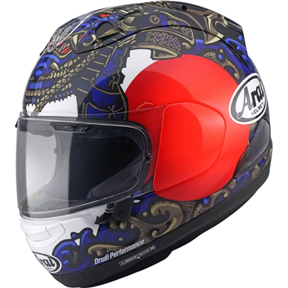 Arai RX-7V Evo Samurai Full Face Helmet Replica - ThrottleChimp